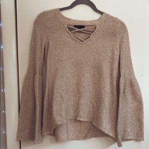 american eagle outfitters bell bottom sweater